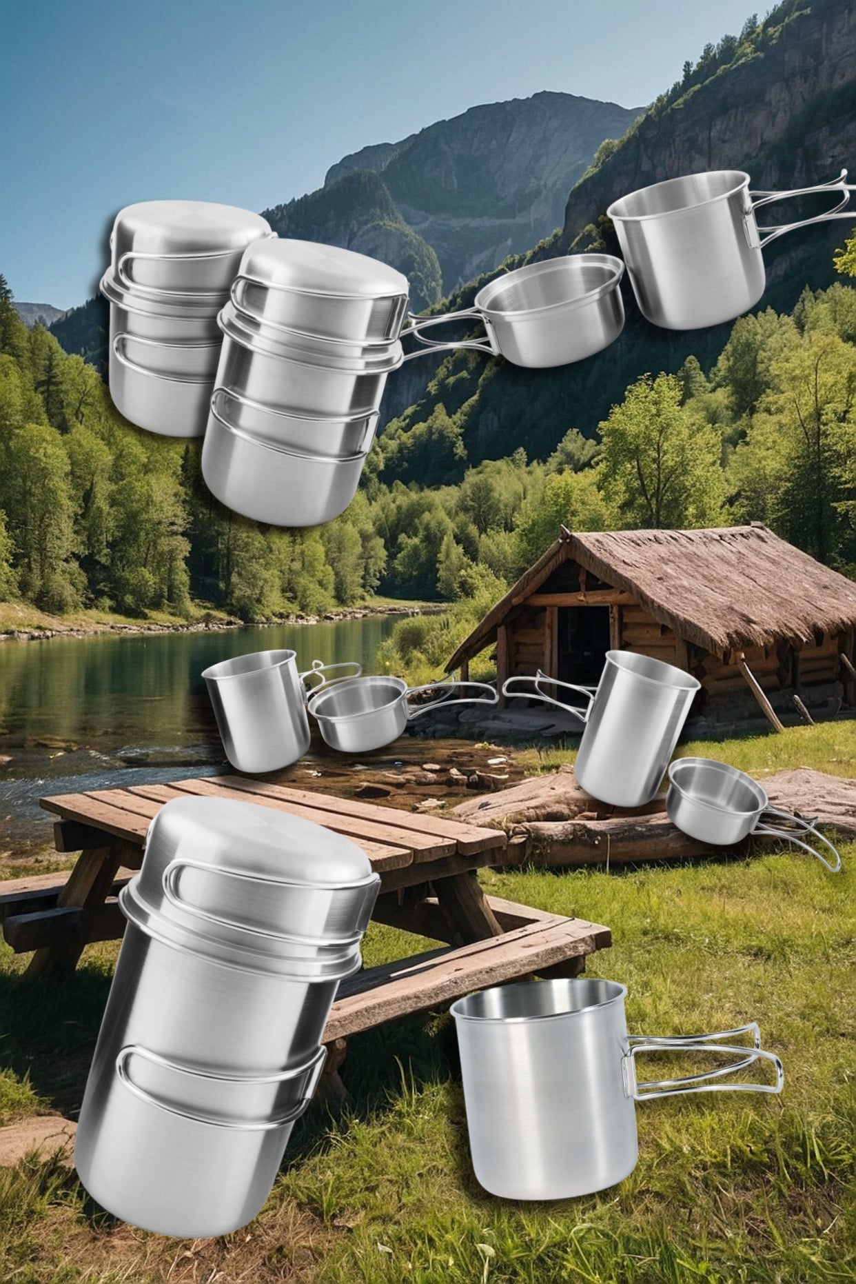 Camping- & Outdoor Tassen / Mug's