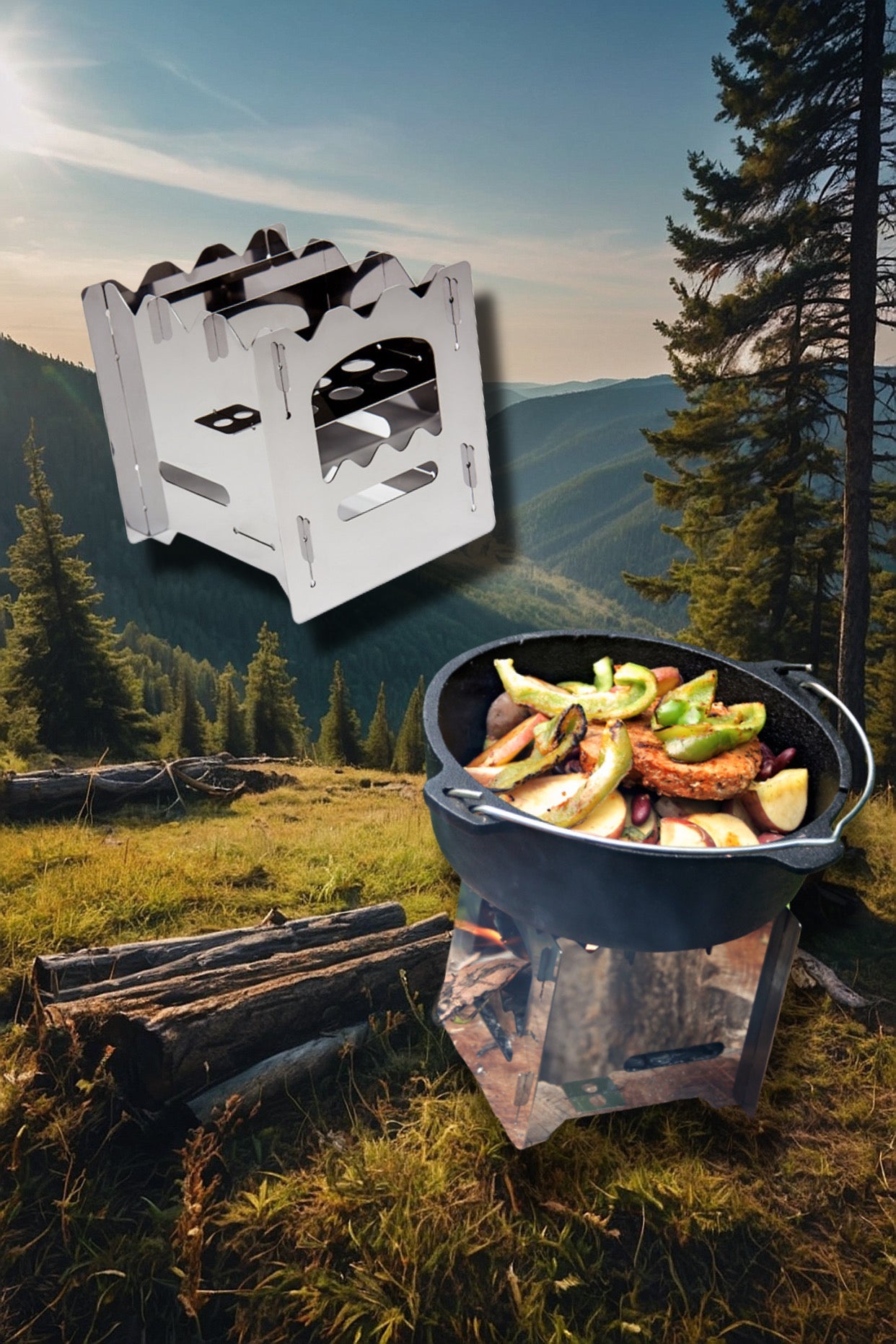 Outdoor- & Campingkocher Hobo / Holzofen