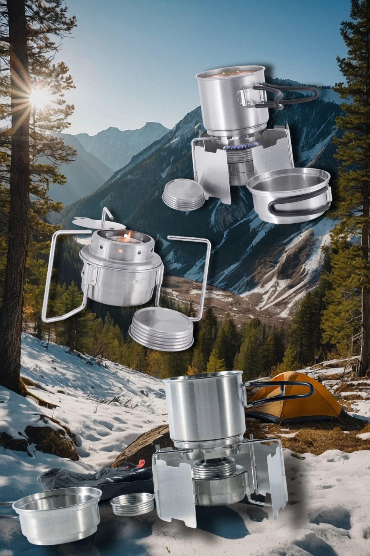 Outdoor- & Campingkocher Spiritus - / Alkoholkocher