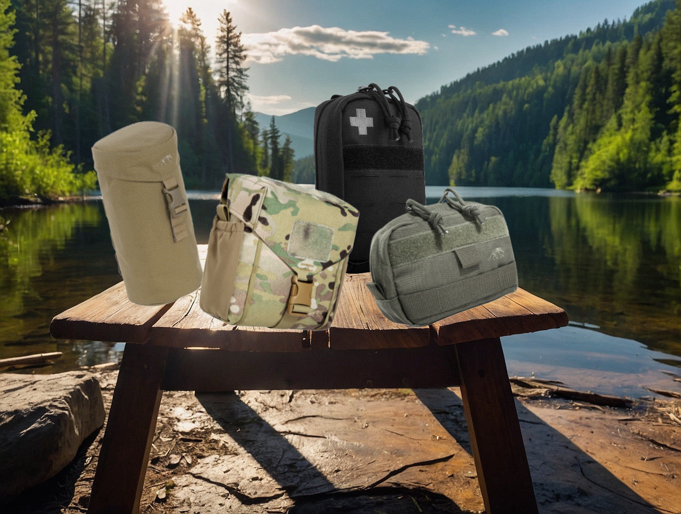 Pouches / Rucksack-Zubehörtaschen