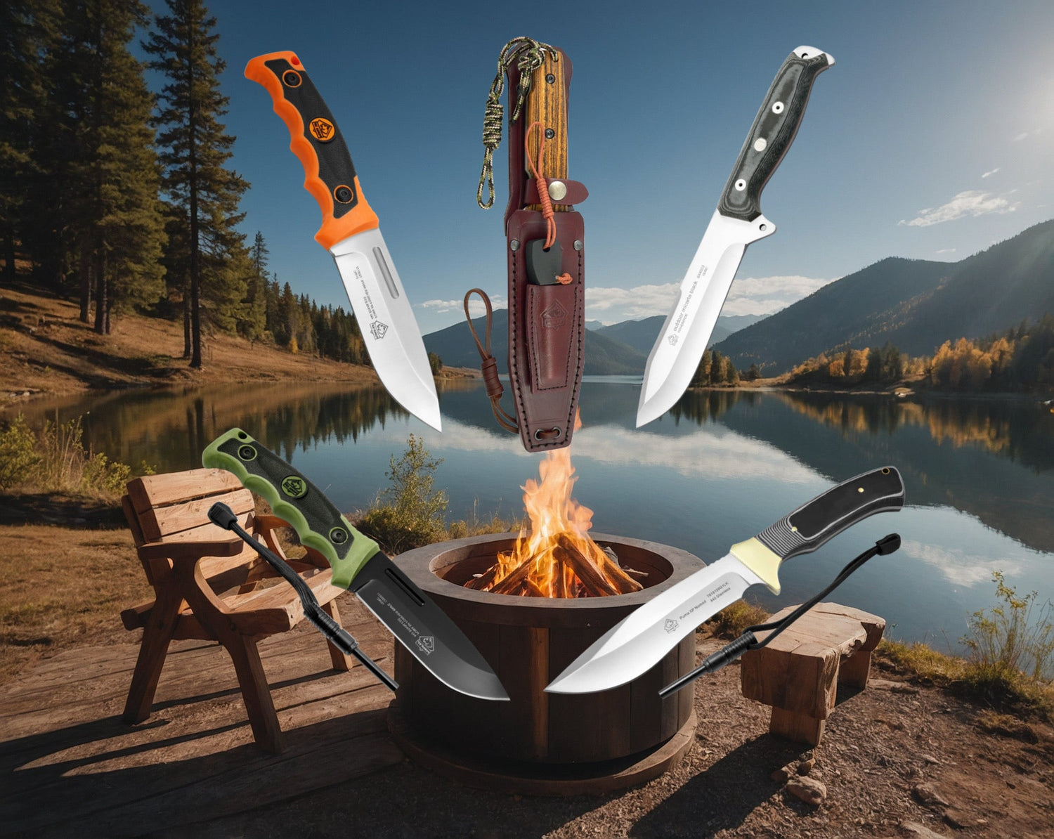 Outdoor- & Survival Messer