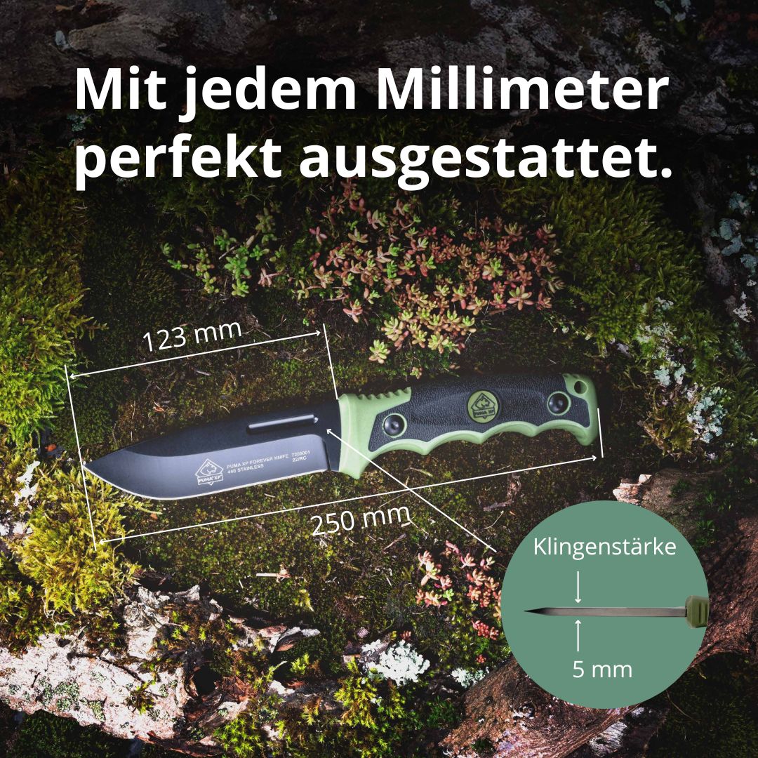 PUMA XP forever survival knife mit Feuerstarter