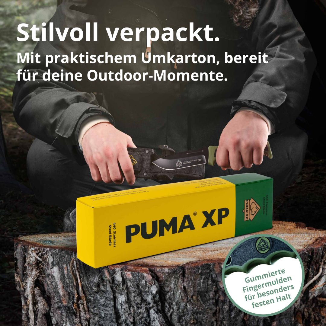 PUMA XP forever survival knife mit Feuerstarter