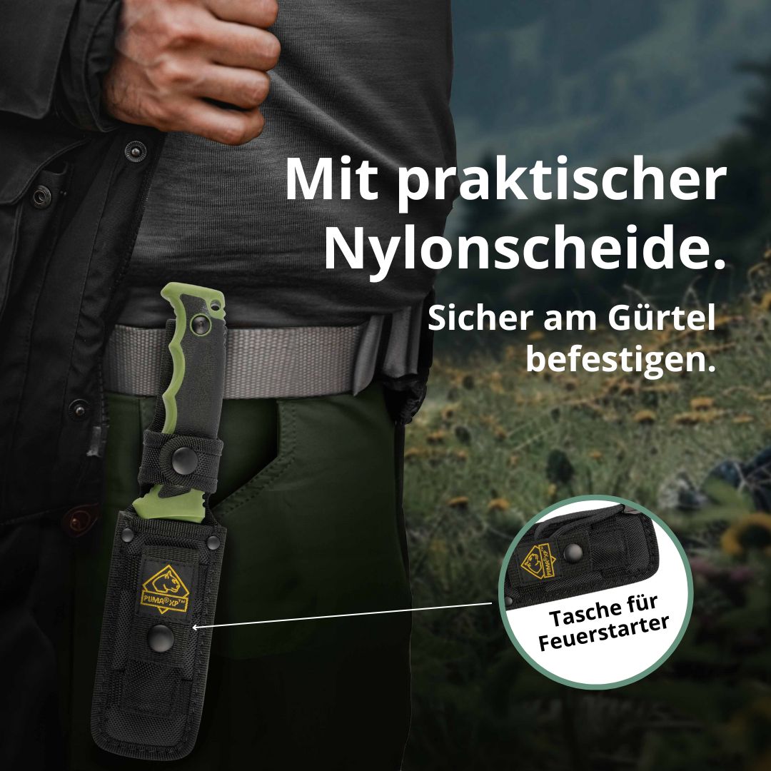 PUMA XP forever survival knife mit Feuerstarter