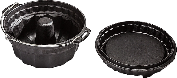 PETROMAX ® Gugelhupfform mit Tortenbodendeckel