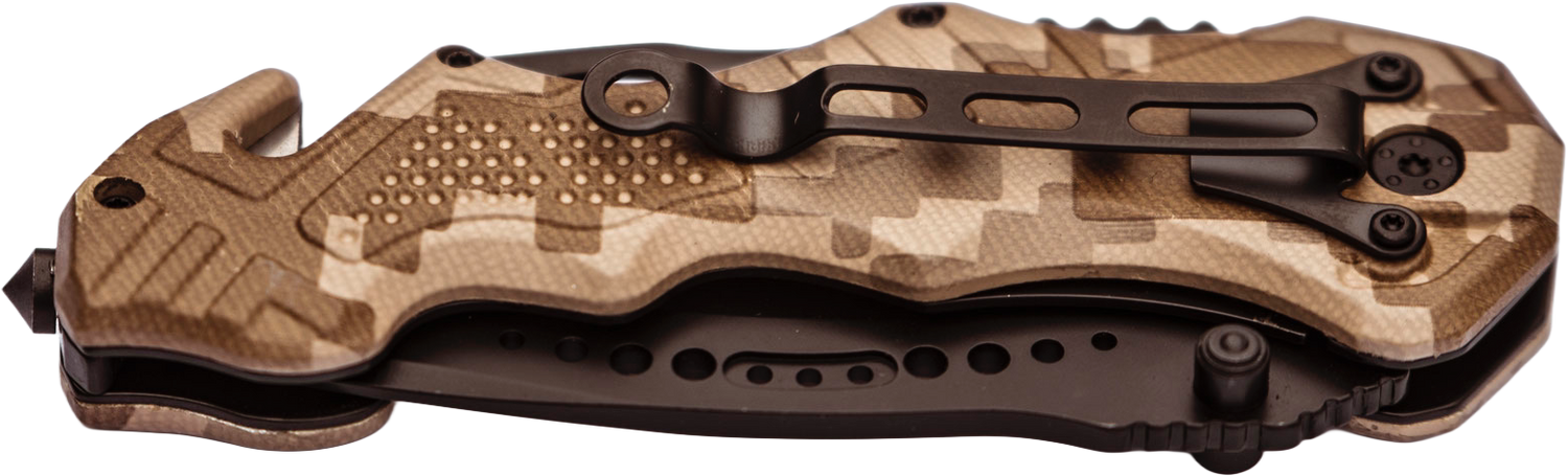 PUMA TEC Rettungsmesser Camouflage