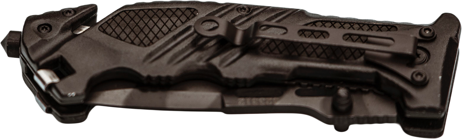 PUMA TEC Rettungsmesser Liner Lock Tarn Pakka