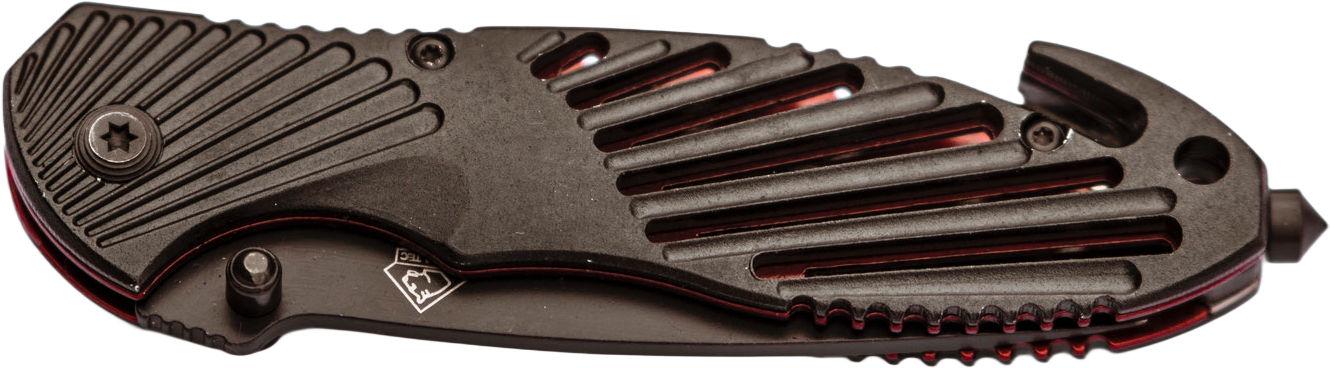 PUMA TEC Rettungsmesser Lock Skelett black