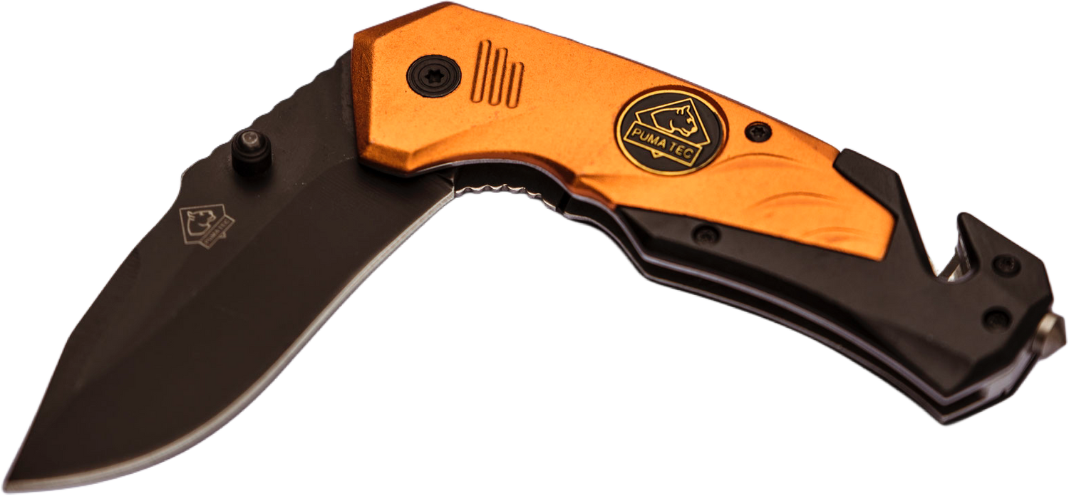 PUMA TEC Rettungsmesser orange/black
