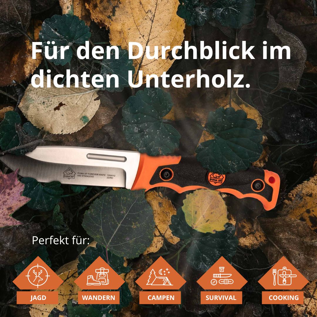 PUMA XP forever knife, orange