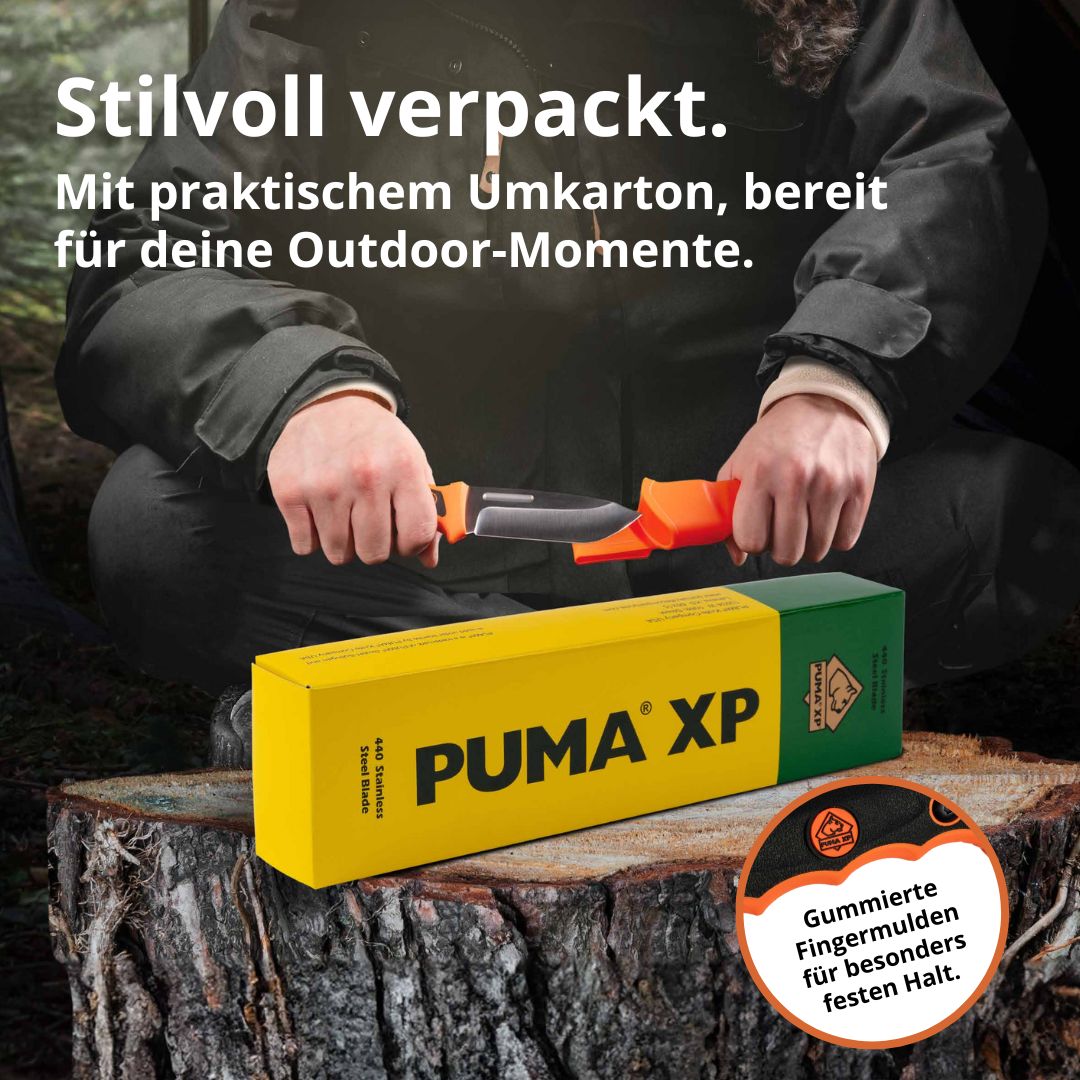 PUMA XP forever knife, orange