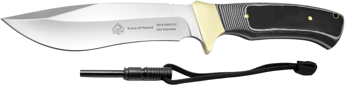 PUMA XP nomad mit Feuerstarter , G10 schwarz