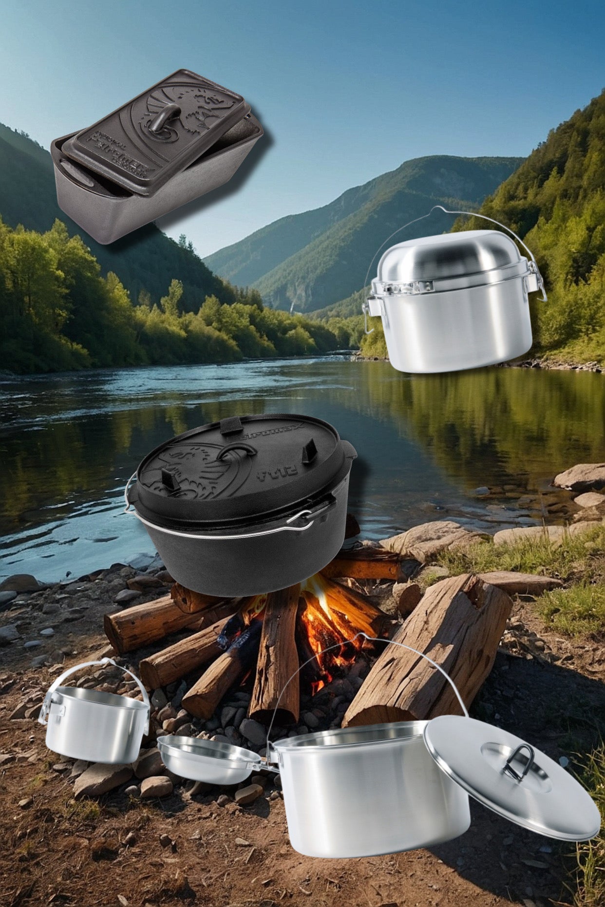 Camping- & Outdoor Kochtöpfe